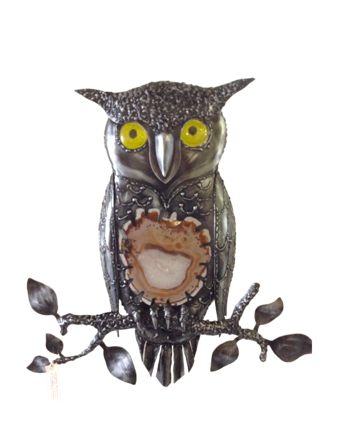 Metal Art, metal wall art  ,Stephen Colegate  ,Original Metal Art  , owl