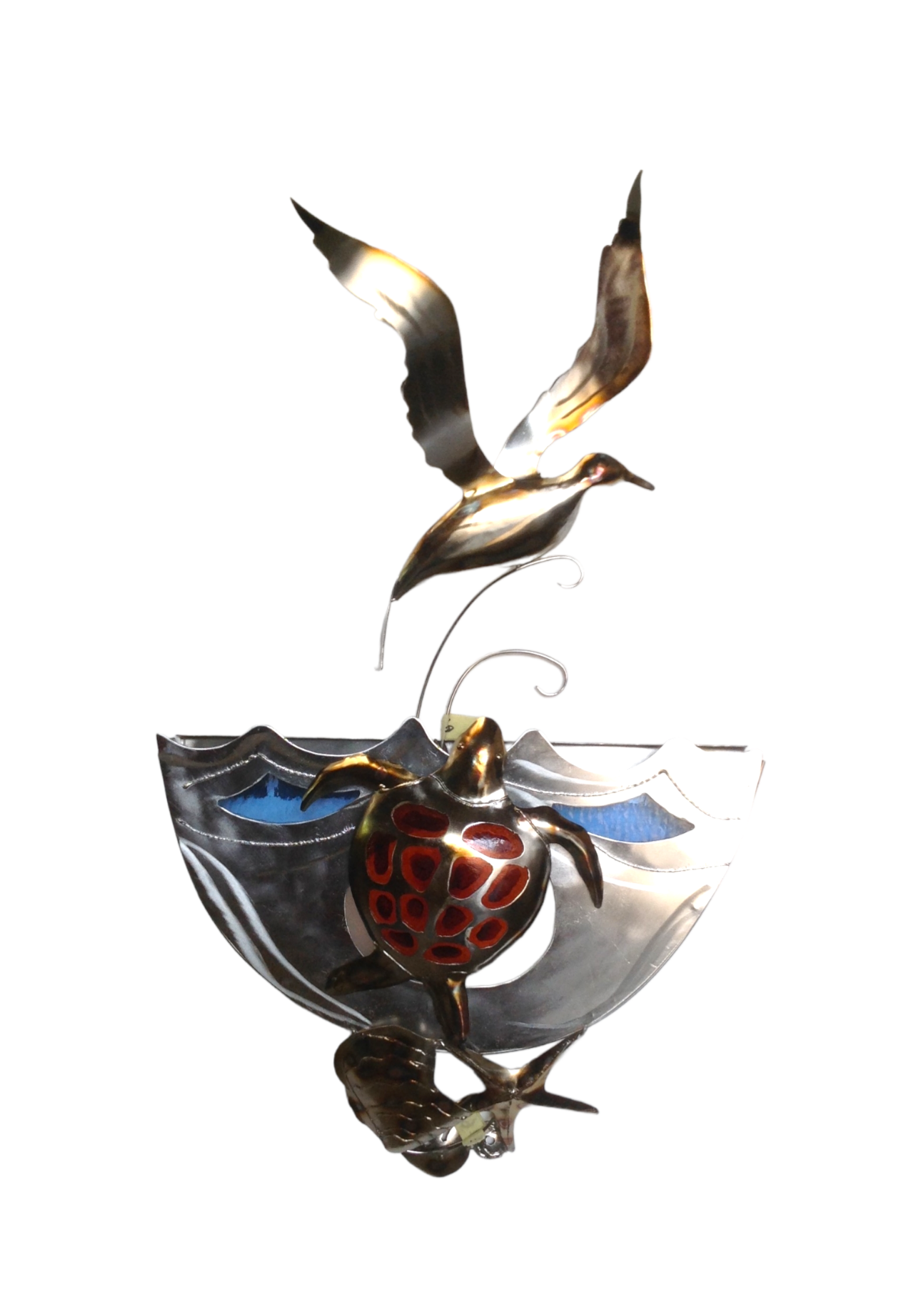 Seagull ,sealife , metalartwork,  Stephen Colegate  , Original Metal Art  , handcrafted metal art,  